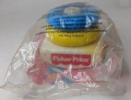 Vintage Fisher Price Toy Rock a Stack Ring Stacking Miniature McDonald&#39;s Happy - £9.20 GBP