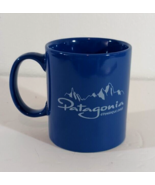 PATAGONIA COFFEE MUG BLUE Ceramic Tea Cup Fernandez - £17.20 GBP