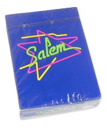 Vintage Sealed Salem Deck of Playing Cards Plastic Coated USA Standard Size - £7.95 GBP