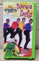 Wiggles, The: Wiggles Dance Party VHS 2000 Hard Clamshell Case Classic C... - $279.50 MXN