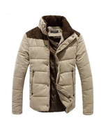 Warm Causal Parkas Male Outerwear Windbreak Jackets Coats - $68.59 CAD