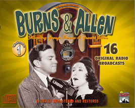 Burns &amp; Allen - Radio Classics - Vol. 1 - Original Broadcasts - £22.40 GBP