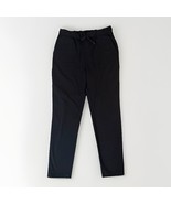 Yogalicious Lux Activewear Pants Womens Size Small black Drawstring Stretch - $436.59 MXN