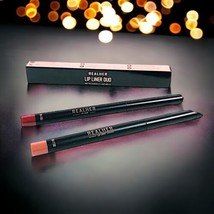 Realher Lip Liner Duo (Deep Red&amp;Deep Nude) 0.28g/0.01oz New In Box - $11.88
