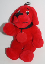 Scholastic Red Plush Clifford Dog 9&quot; Bean Bag Plastic Eyes Soft Toy Stuf... - £9.90 GBP