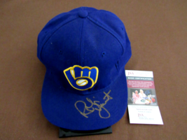 ROBIN YOUNT MILWAUKEE BREWER HOF SIGNED AUTO VTG SPORTS SPECIALTIES WOOL... - £197.10 GBP