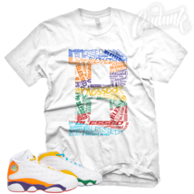 B BLESSED Sneaker T Shirt to match J1 13 Playground Multicolor  - £23.72 GBP