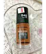 Covergirl Trublend Matte Made Liquid Foundation D40 Deep Bronze 12-hr - $109.32 MXN