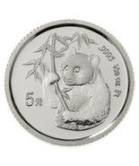 1995 China 1/20 Oz. Platinum Proof Panda in Gem Condition KM #729 - $654.88
