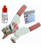 Glass Cutter - Glass Cutting Tool with Glass Cutting Oil for Glass Tiles... - £30.12 GBP