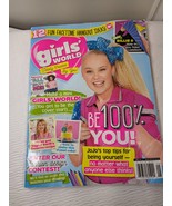 GIRLS WORLD June 2020 JoJo Siwa Jo Jo cover teen magazine girl&#39;s - £15.13 GBP