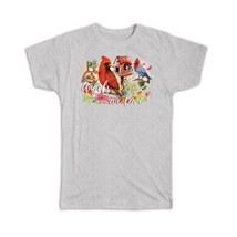 Cardinal Colorful House : Gift T-Shirt Bird Grieving Lost Loved One Grief Healin - £14.17 GBP