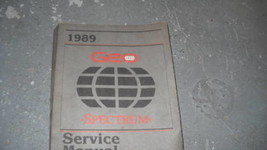 1989 GM Chevrolet Chevy Geo SPECTRUM Service Shop Repair Workshop Manual OEM - £6.37 GBP