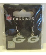 Green Bay Packers NFL Football Licensed Logo Pierced Earrings  NWT - £10.21 GBP
