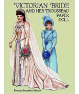 1994 Victorian Bride & Trousseau Paper Dolls - $7.95