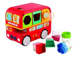 Giggles - Shape Sorting Bus , Educational Push Along Toy with Blocks Free Ship - £95.13 GBP
