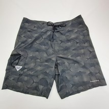 Columbia Board Shorts Mens 38 Charcoal Gray - $268.63 MXN