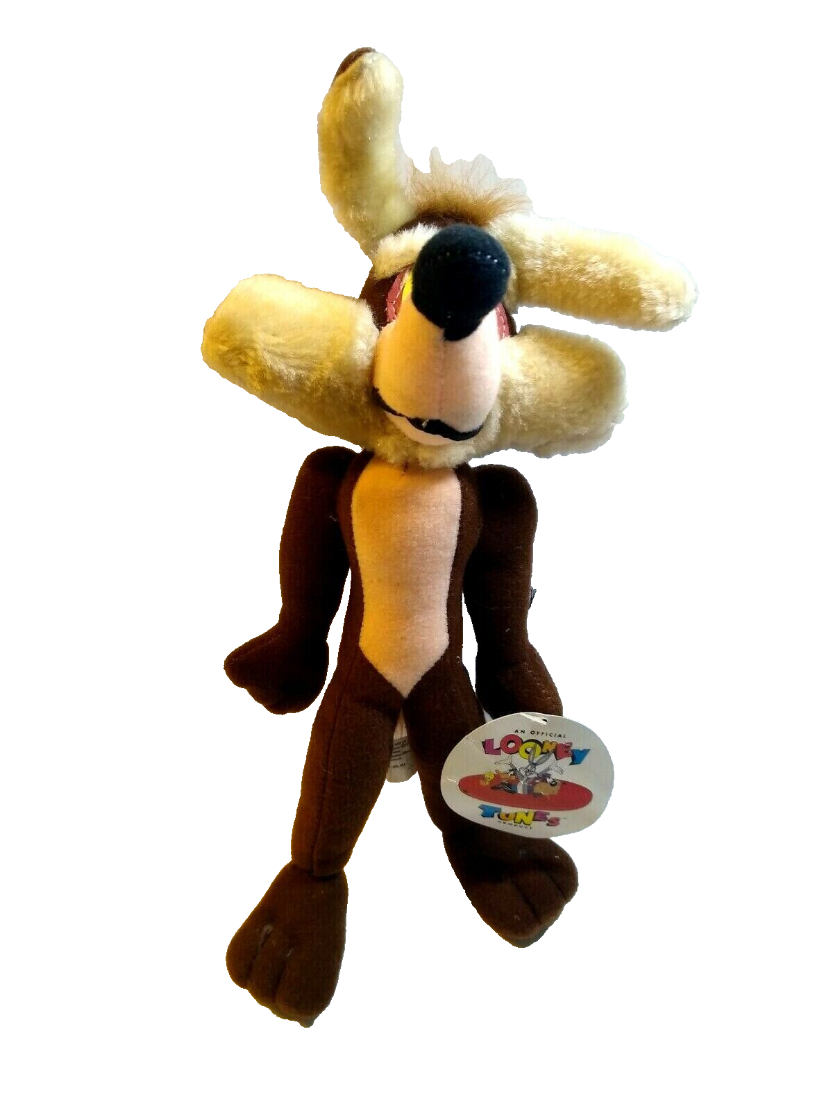 Wile E Coyote Plush Doll 12" Stuffed Toy Figure With Tags Ace 1996  Looney Tunes - $22.33