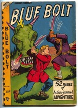 Blue Bolt Vol 9 #7 1949- Monster cover- Golden Age VG+ - £57.01 GBP
