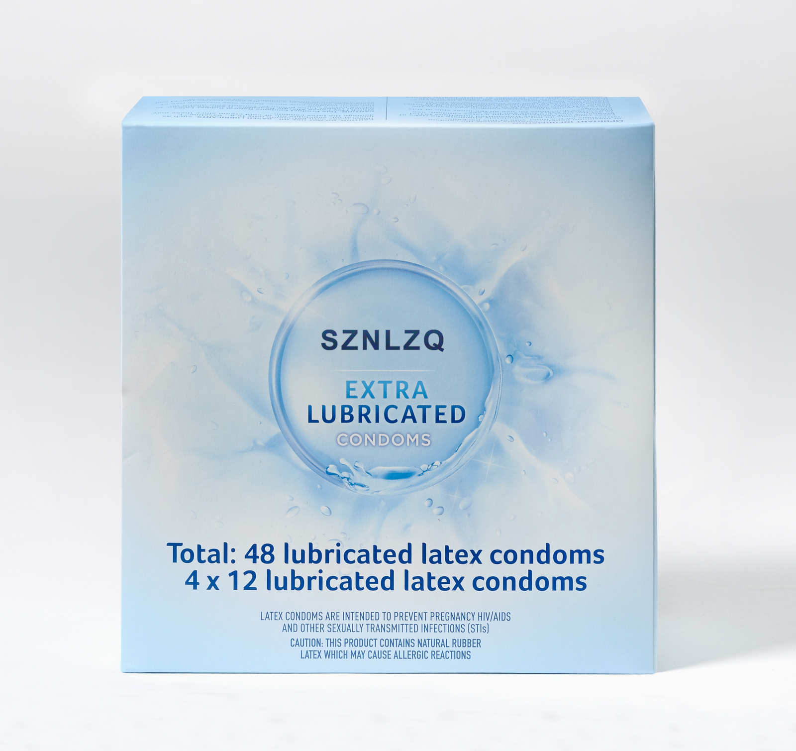 SZNLZQ Carefully packed 48 ultra-thin lubricating latex condoms - $19.99