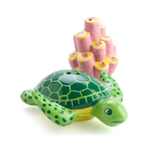 Turtle with Coral Salt &amp; Pepper Set - £14.46 GBP