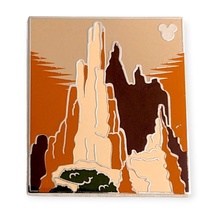 Big Thunder Mountain Railroad Disney Pin: Stylized Attraction Poster - £10.22 GBP