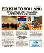 Royal Dutch Airlines KLM 1979 Advertisement Aviation Netherlands Holland... - $474.98 MXN
