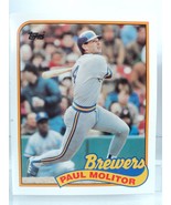 1989 Topps Paul Molitor Baseball Two Pocket School Folder - Lot of 16 - £22.82 GBP
