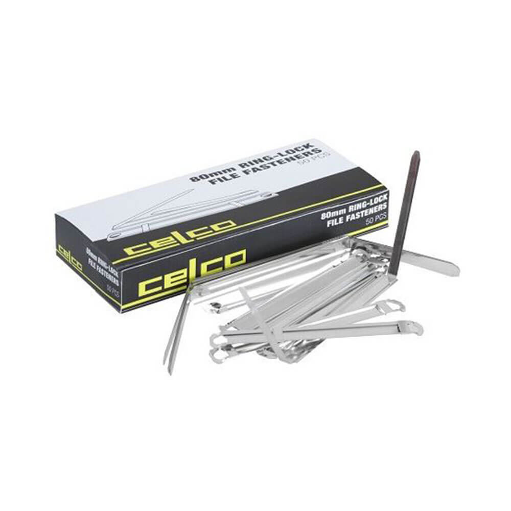 Celco Paper Fastener 80mm (Box of 50) - $26.21