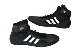 ADIDAS HVC 2 Wrestling Shoes Mens Size 13 MMA Boxing Black White Mat Hig... - $548.01 MXN