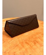 Gucci Sunglass Eyeglass Case Brown Guccissima NEW Hard Sided - $17.64