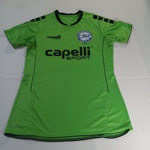 Capelli Sport Miami Rush Soccer Green Jersey Youth Sz M #27 Kendall Socc... - $24.74
