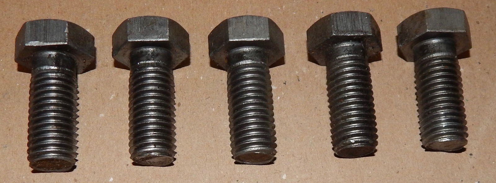Hex Bolts 5/8" x 1 1/2" x 11 TPI USA 307A-N 5ea 10ea Or 15ea Steel  NOS 176S