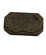 Vtg 1920s Freemasonic Masonic Bronze? Stamp Typeset Printing Block Lette... - $1,438.56 MXN