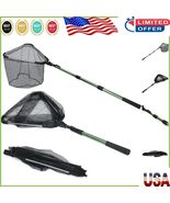 Lightweight Fishing Landing Net with Telescopic Handle - Freshwater &amp; Sa... - $1,105.91 MXN