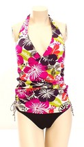 La Blanca Multi Color Floral One Piece Swim Suit Women&#39;s Size 10  NWT - £95.91 GBP