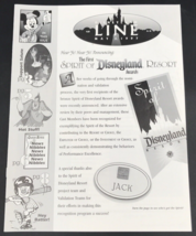 1997 Disneyland Line Magazine Cast Member Employee No 18 Spirit Resort A... - $9.49