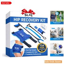 7 Pcs Post Surgery Hip Replacement Recovery Kit with Ice Pack Grabber So... - $92.02