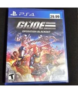 NEW SEALED GI Joe Operation Blackout - Sony PlayStation 4 PS4 - $183.71 MXN