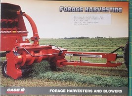 Case IH Forage Harvesters and Blowers 1996 Sales Brochure - $18.70