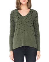 B Collection by Bobeau Faded Leopard Print Top XS - $44.55