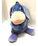 Disney SOFT N SILLY EEYORE 13&quot; Fisher Price Plush Figure - $10.86 CAD