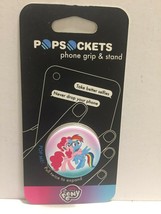 Authentic PopSockets Phone Grip/Stand - My Little Pony Pinkie Pie &amp; Rain... - £12.86 GBP