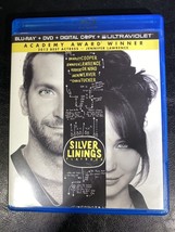 Silver Linings Playbook Blu-ray DVD Bradley Cooper Jennifer Lawrence Soundtrack - £3.93 GBP