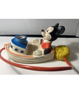 Vintage Walt Disney Mickey Mouse / Bubble Barge - Bath Toy By Child Guid... - £7.57 GBP