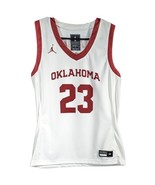 Jordan OU Sooners Jersey Womens Medium #23 Tank Top Oklahoma Basketball - $33.96 CAD