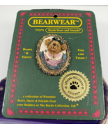 Boyds Bears &amp; Friends Bearware Collection Pin / Brooch # 82502 Bestest M... - $12.60