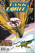 Justice League Task Force Comic Book #12 DC 1994 VERY FINE - £1.75 GBP
