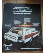 Plymouth Satellite Sport Wagon Print Magazine Advertisement 1967 - $132.31 MXN
