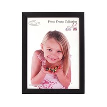 Inov8 British Made Traditional Picture/Photo Frame, Satin Black, A4, 1PK  - $15.00